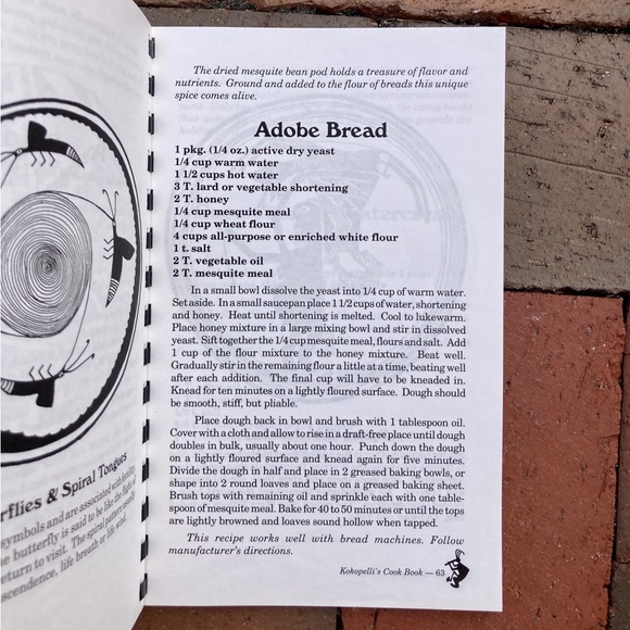 2 Vintage Arizona Cookbooks Kokopelli Adobe Cactus Desert Mesa Creation Myth - Picture 11 of 15